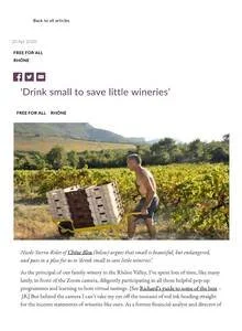 Jancis Robinson — Chêne Bleu press coverage