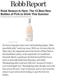 Robb Report — Chêne Bleu press coverage