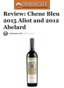 Drinkhacker — Chêne Bleu press coverage