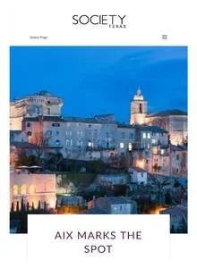 Society Texas — Chêne Bleu press coverage