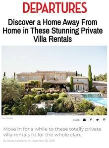 Departures Magazine — Chêne Bleu La Verrière estate feature