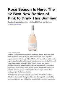 Robb Report — Chêne Bleu rosé wine coverage