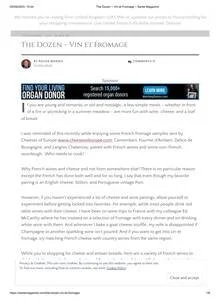 The Dozen Vin — Chêne Bleu press coverage