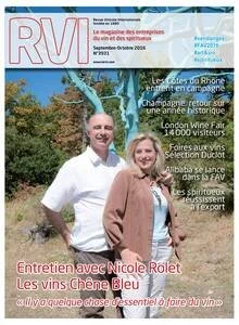 La Revue Vinicole October