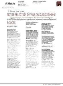 Le Monde — Chêne Bleu press coverage