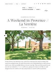 The A List — Chêne Bleu La Verrière estate feature