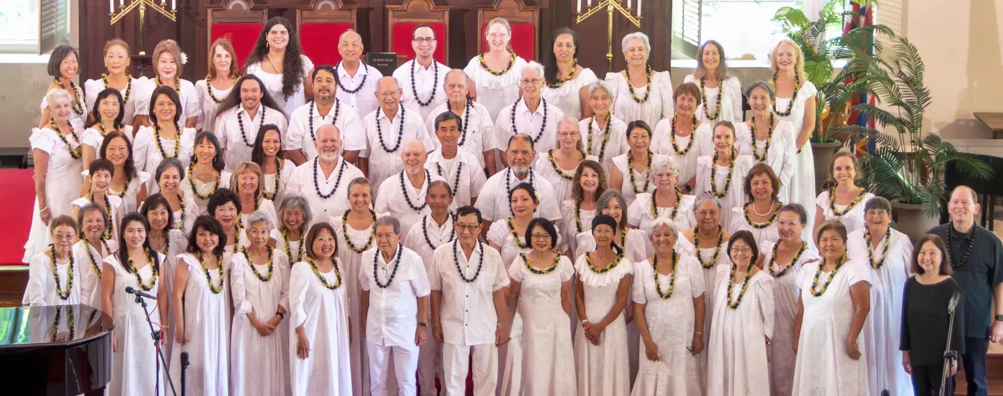 Choir at Kawaiahaʻo Church in Honolulu, Hawaiʻi