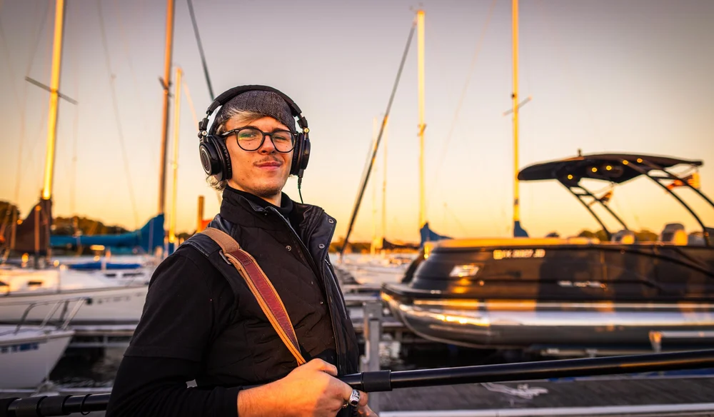 Monitoring sound at the marina