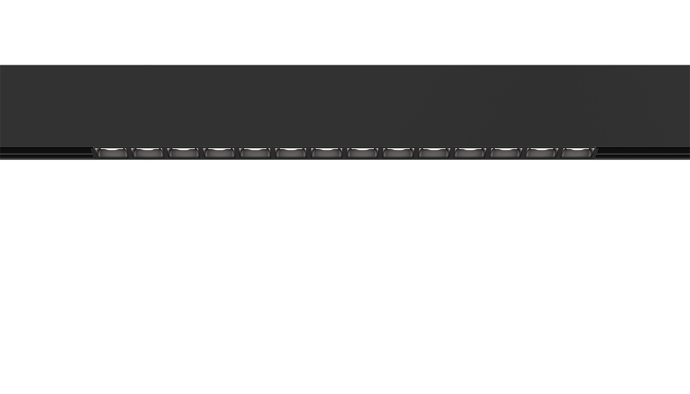 Linear lenses on a track