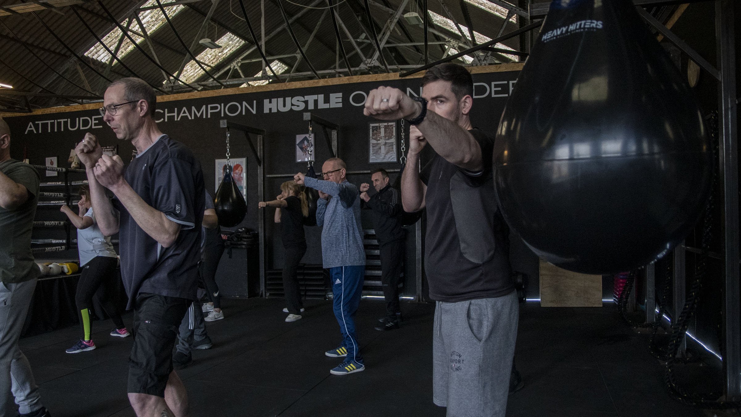Group fitness class