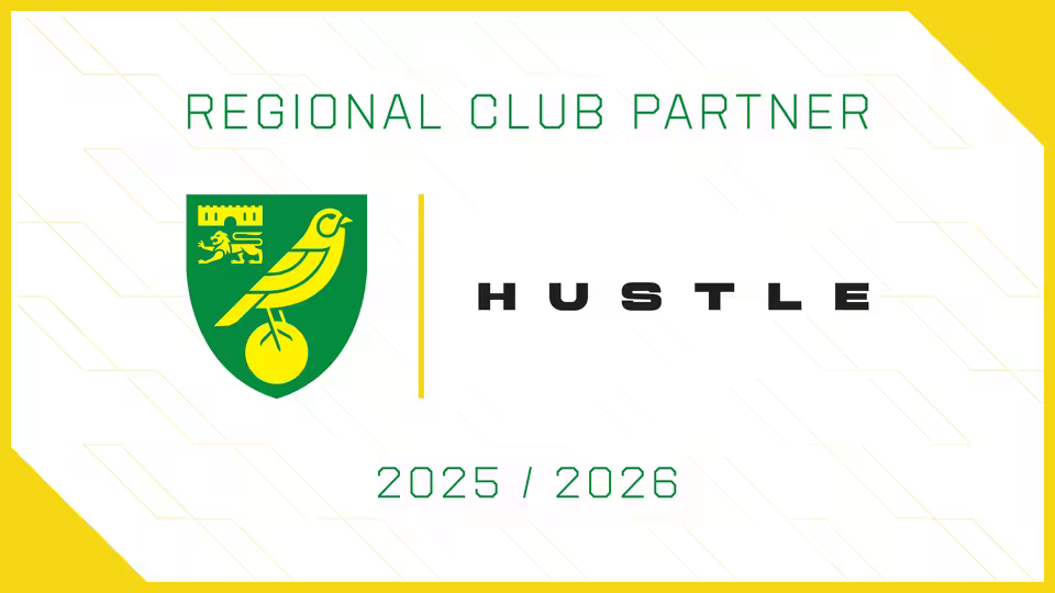 Norwich City FC Regional Club Partner 2025/2026: Hustle