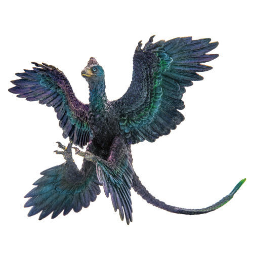 PNSO Prehistoric Dinosaur Models: 29 Gaoyuan the Microraptor