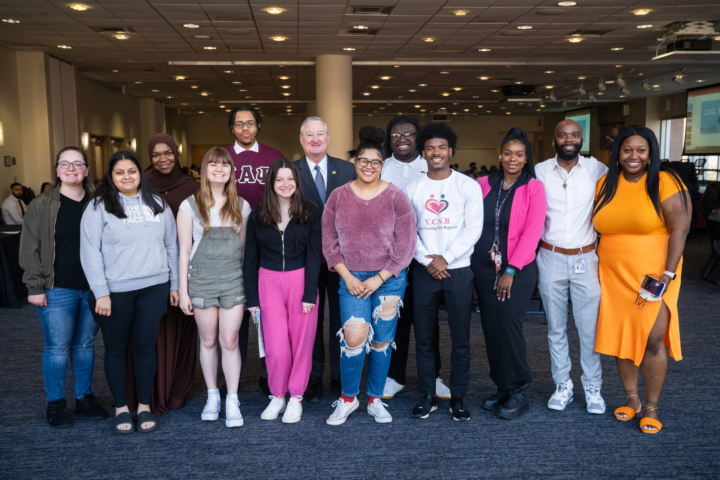 Dr. Haynes at Safe philly with Mayor Kinney