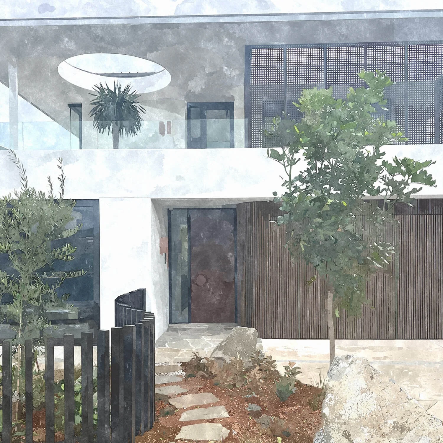 Studio aem Over The Green Hills Interior Design Concept