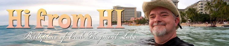 James Ernest in the Ocean