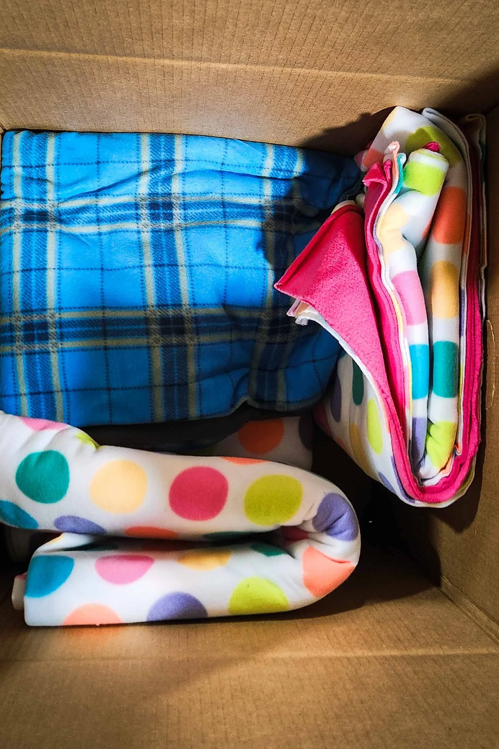 No sew fleece tied blankets