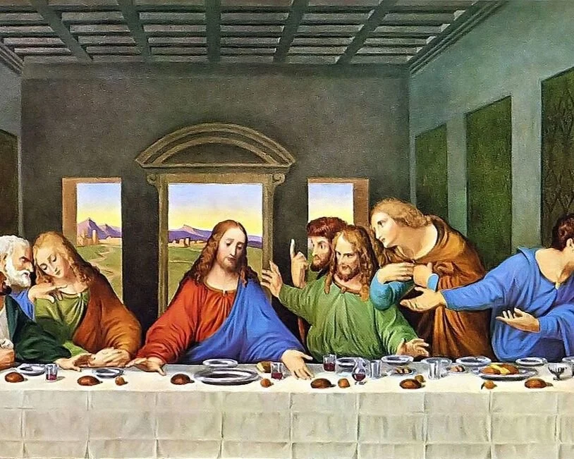 Какую из этих картин не писал леонардо да винчи мона лиза тайная вечеря крещение христа