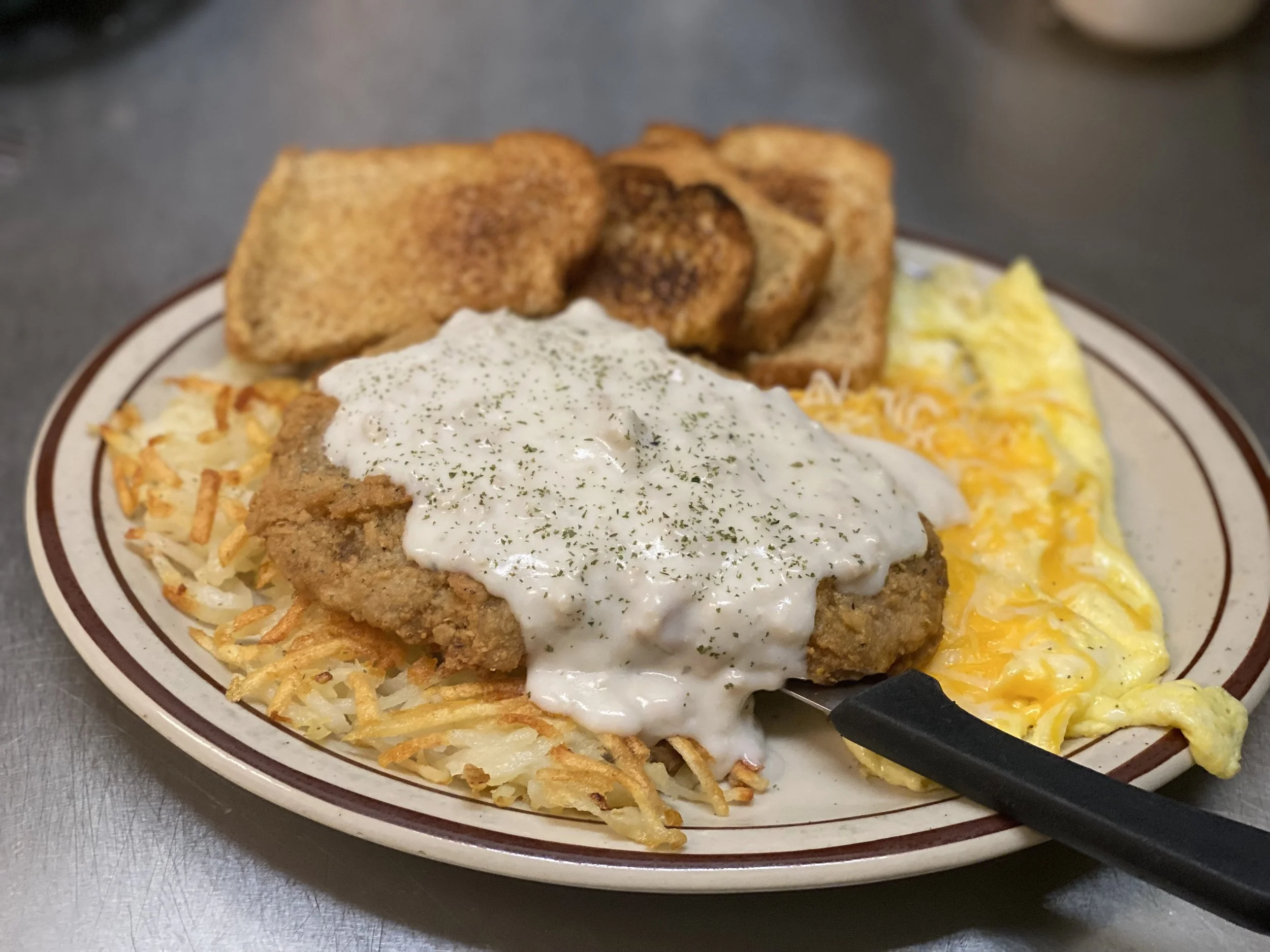 Breakfast plate at Westwood Cafe