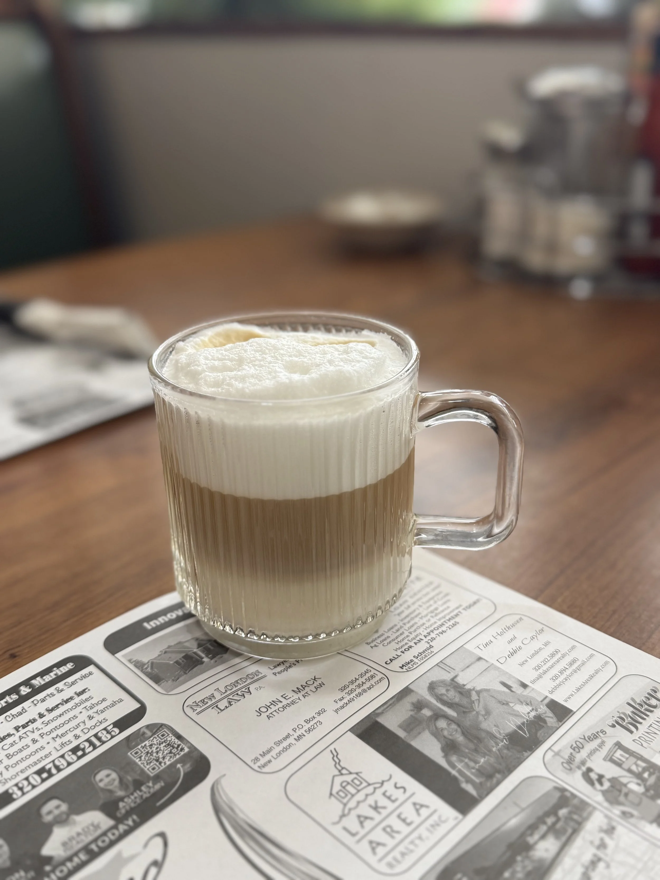 Coffee at Westwood Cafe