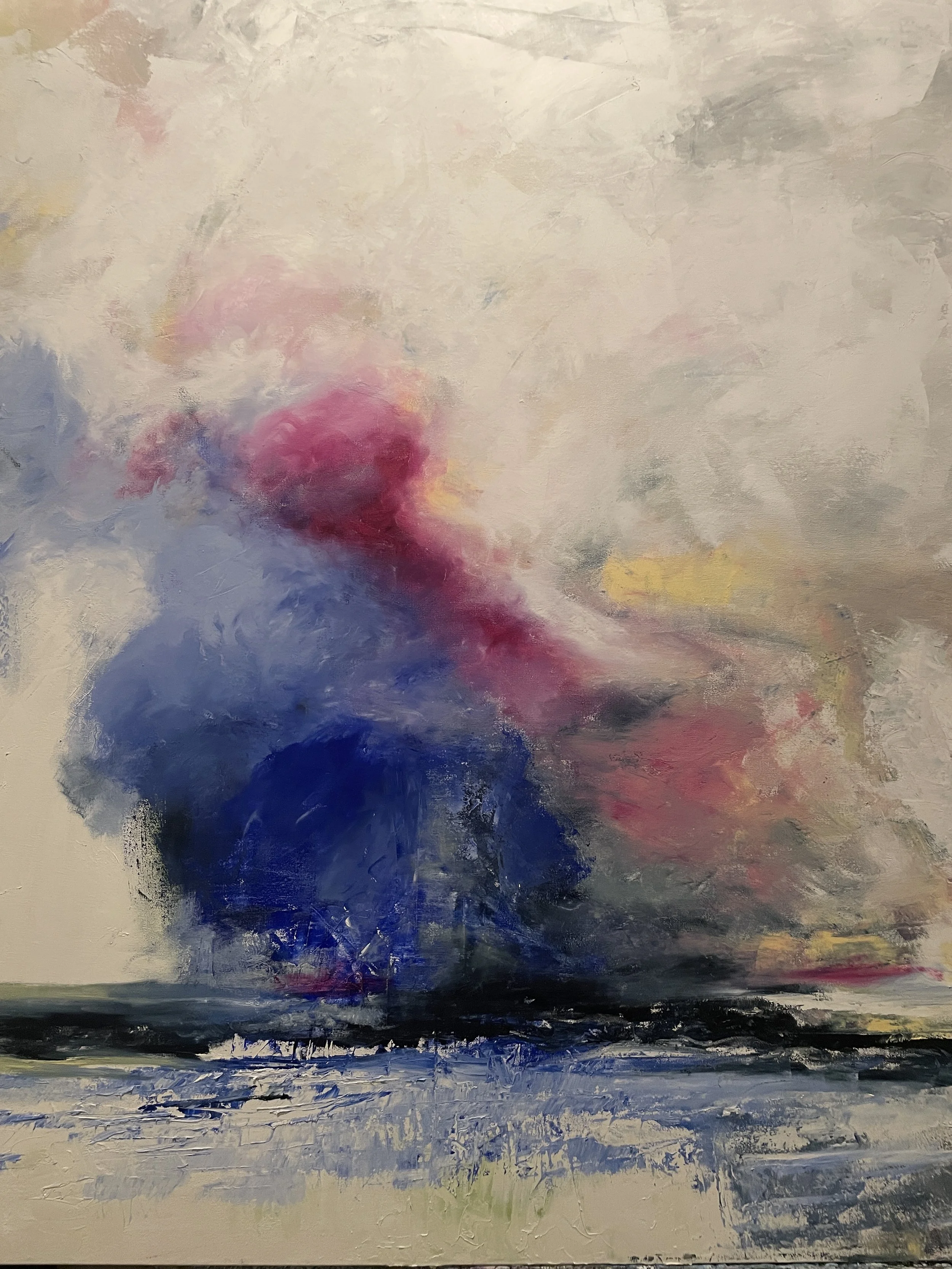 Distance — oil on canvas