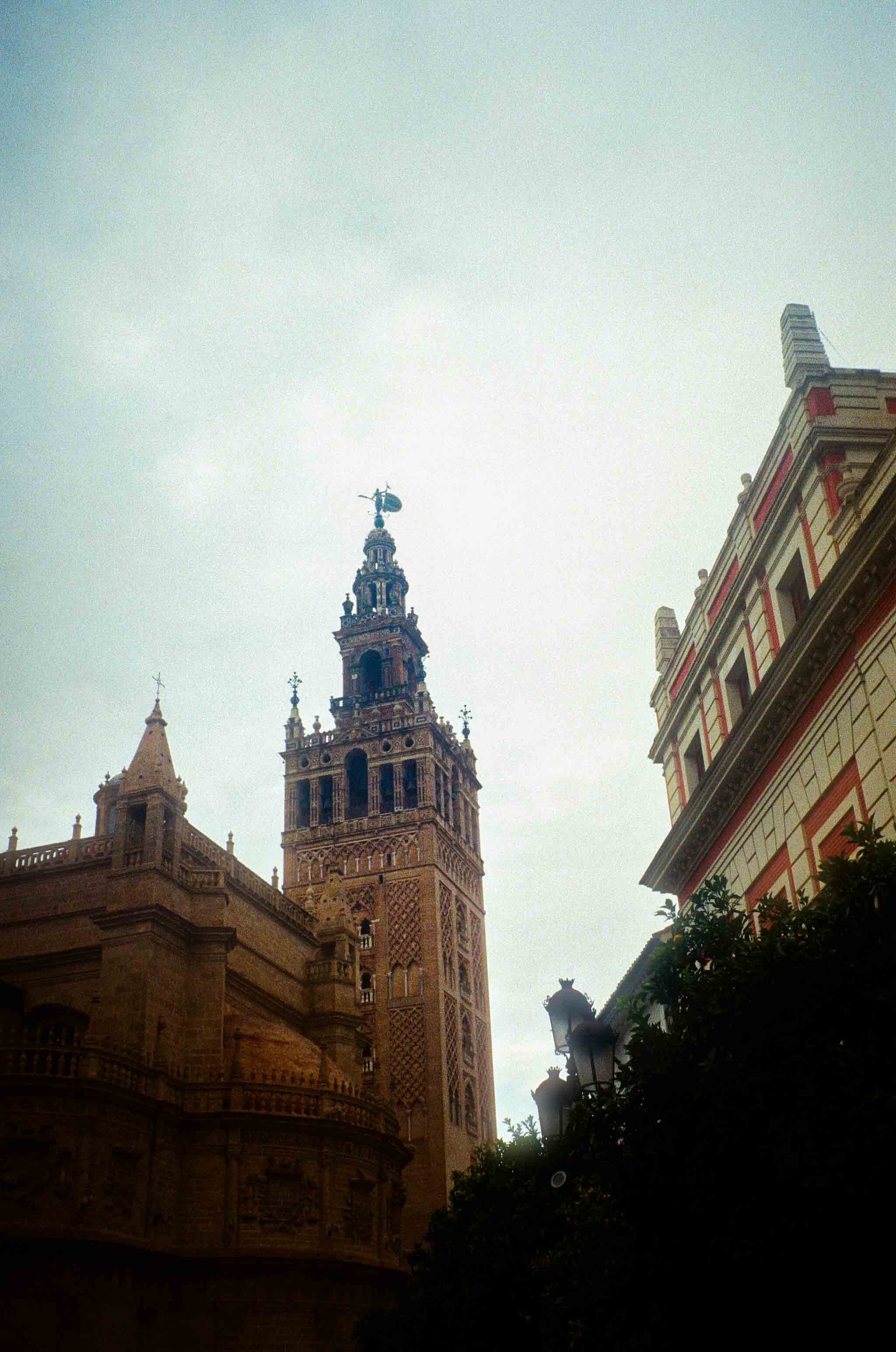 Real Alcazar Sevilla Spain tiles arches 35mm analog photography