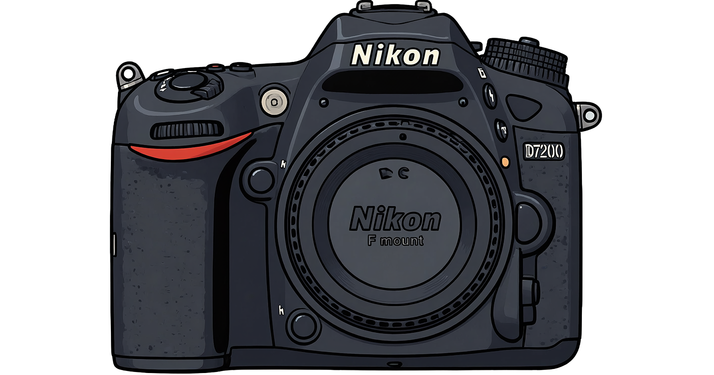 Nikon D7200 first digital camera
