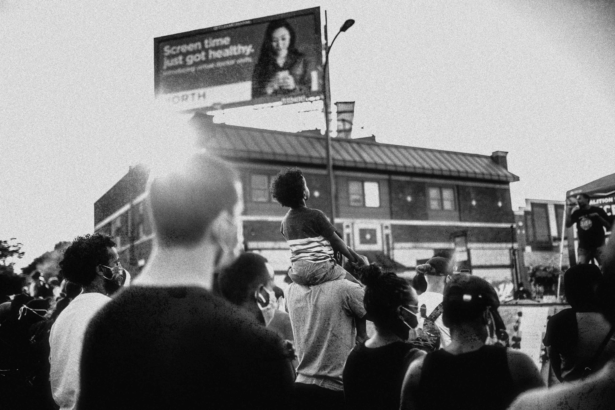 Gathering at George Floyd Square