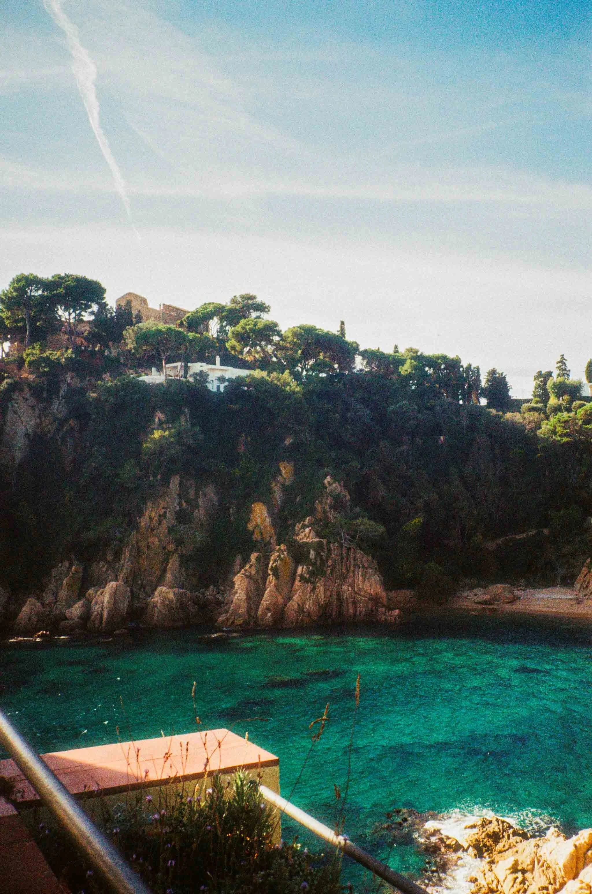 Barcelona coast Mediterranean 35mm film photography Spain