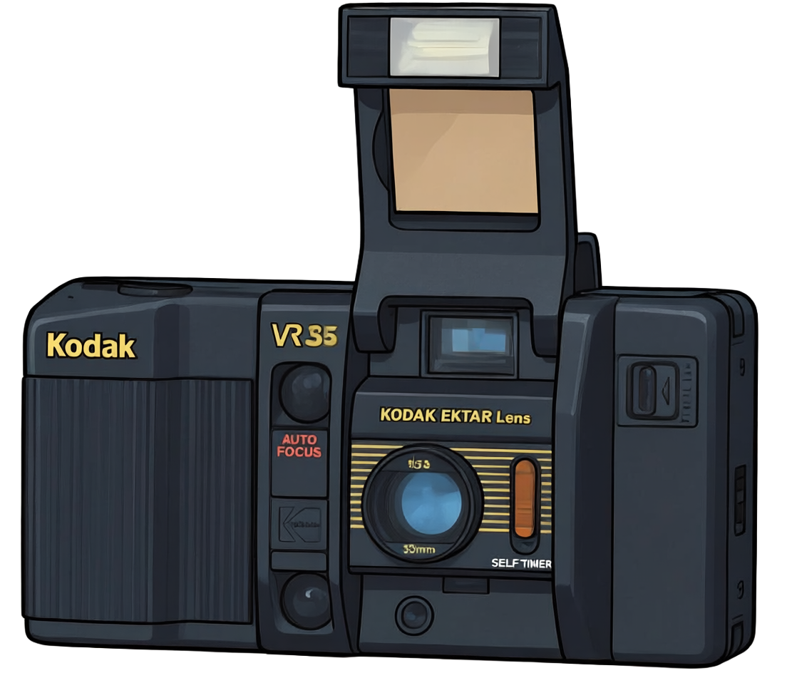 Kodak VR35 35mm point and shoot camera used in South Africa