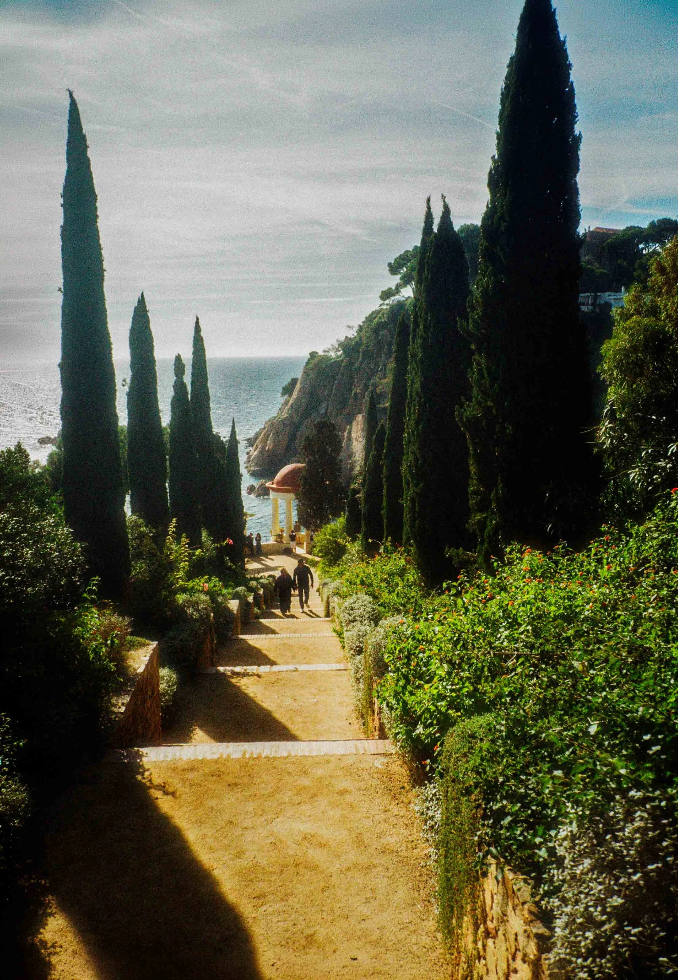 Barcelona coast Mediterranean 35mm film photography Spain