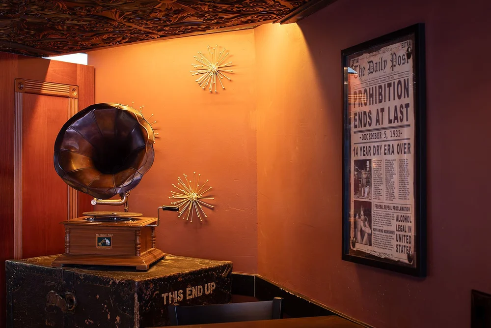 The dining room at The Grove Speakeasy in Penngrove