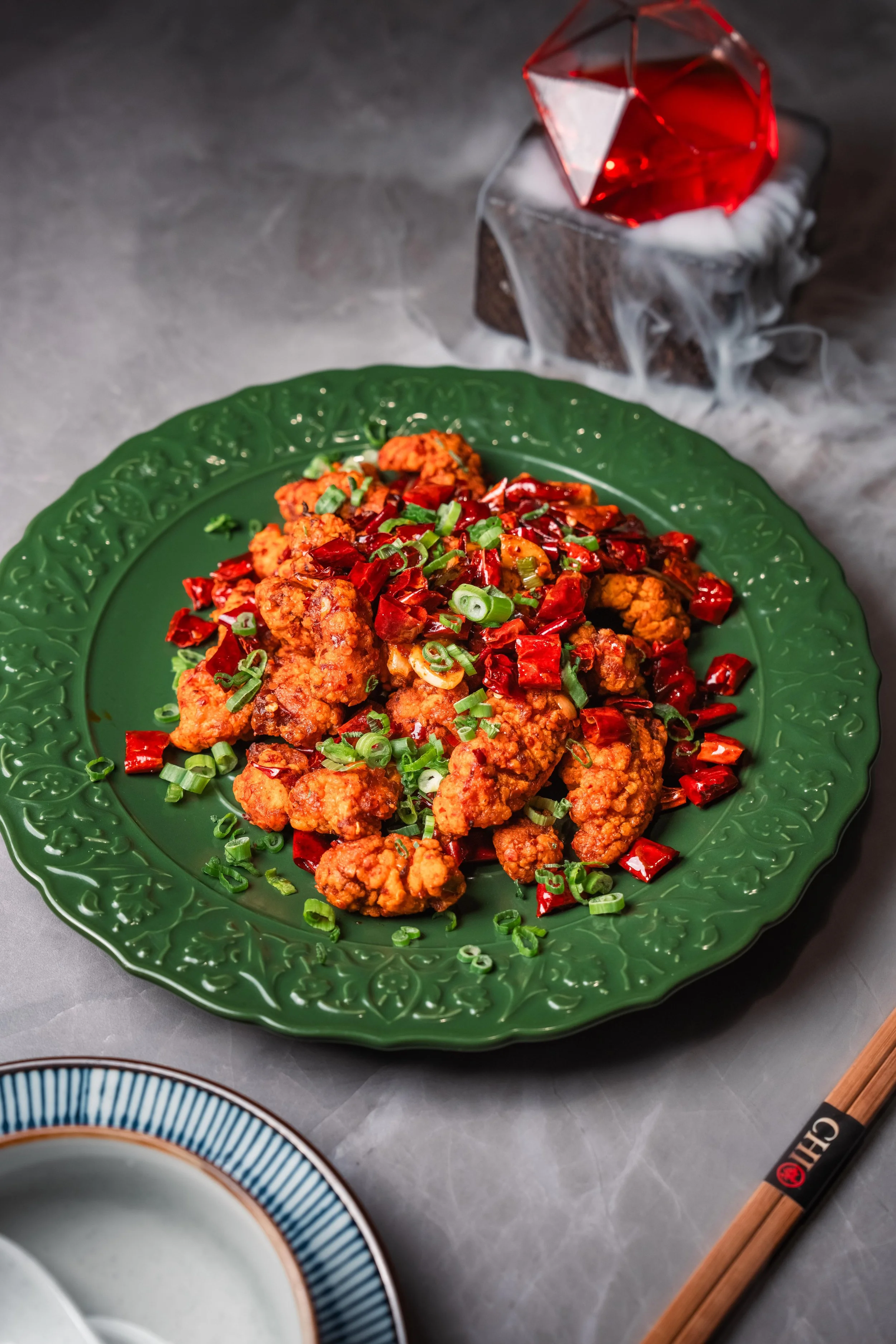 Szechuan Spicy Crispy Norwegian Salmon