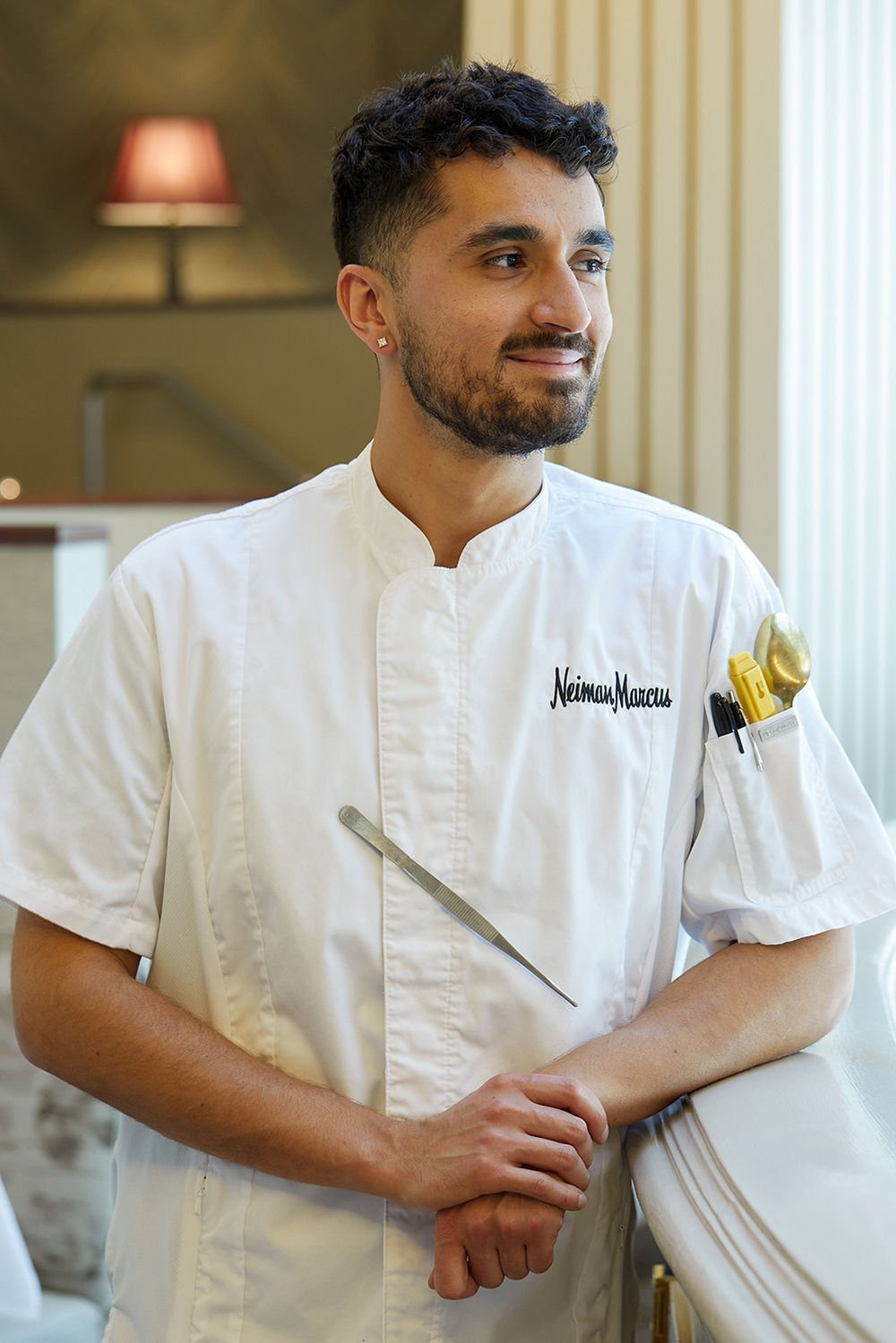Sous Chef Nickolai Craig at The Rotunda at Neiman Marcus