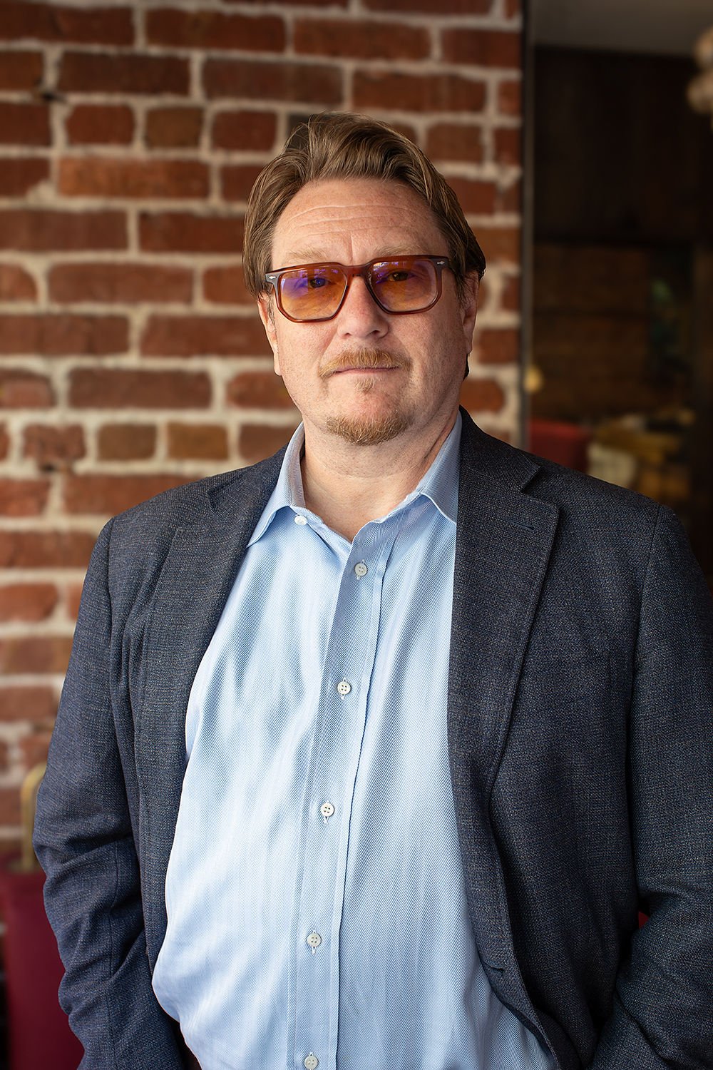 Owner David Gabiné at Le Central in San Francisco