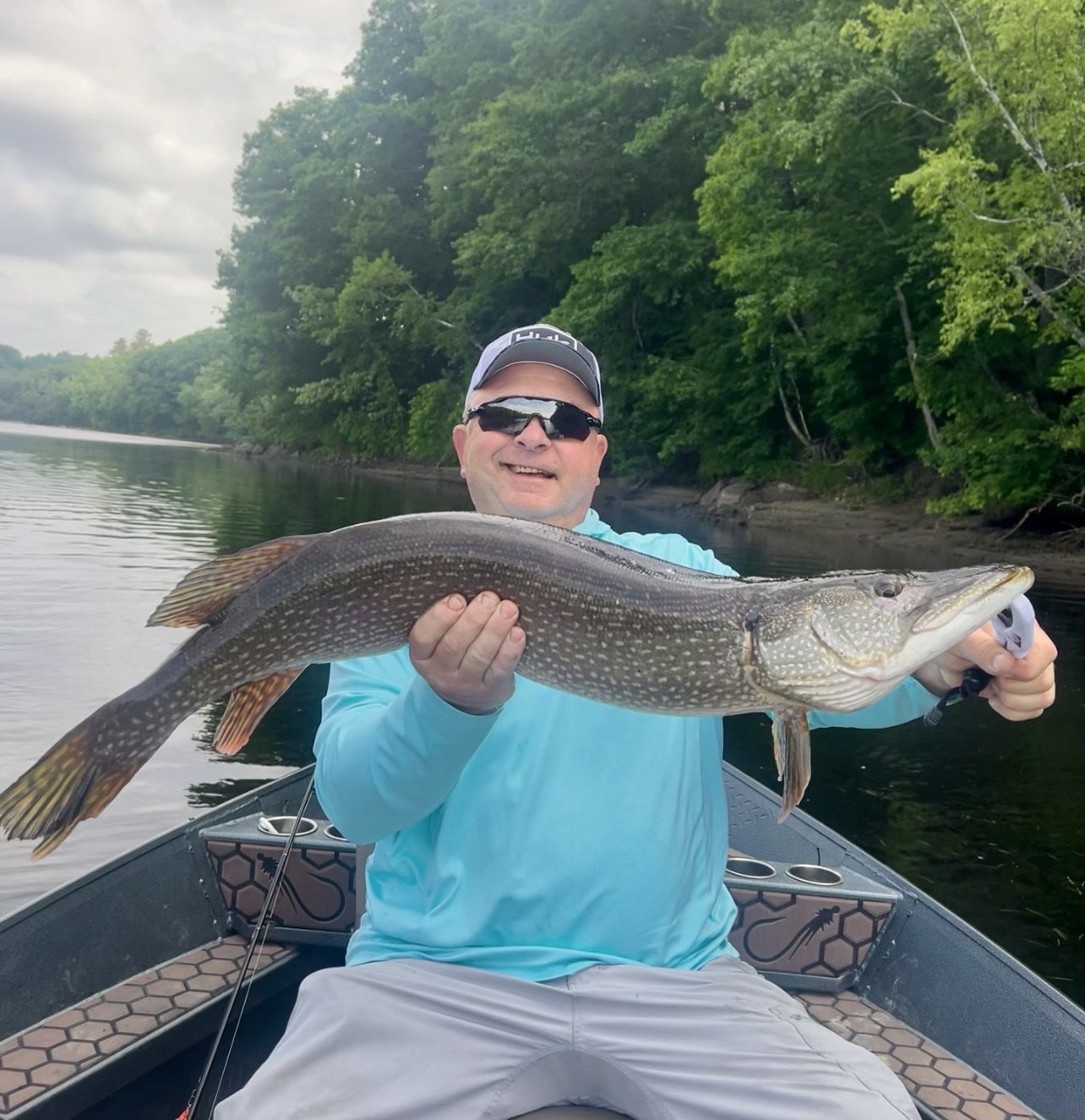 Smallmouth and Pike fishing on the Lower Androscoggin River