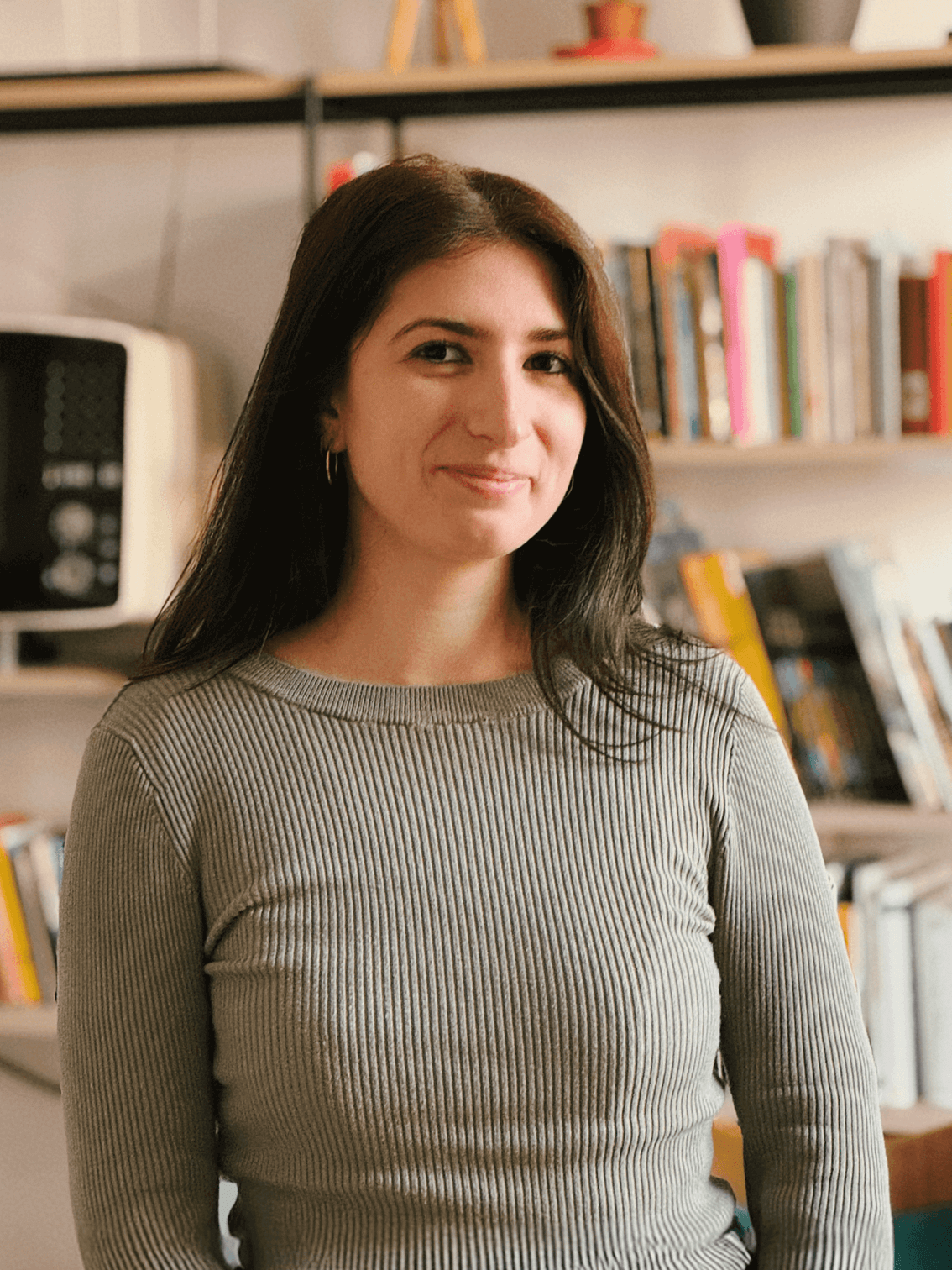 Primo piano di Elena Marella sorridente