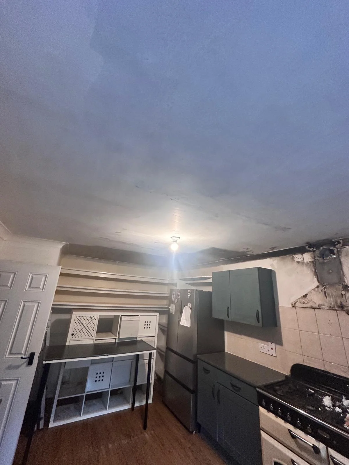 Kitchen restored after smoke damage cleaning