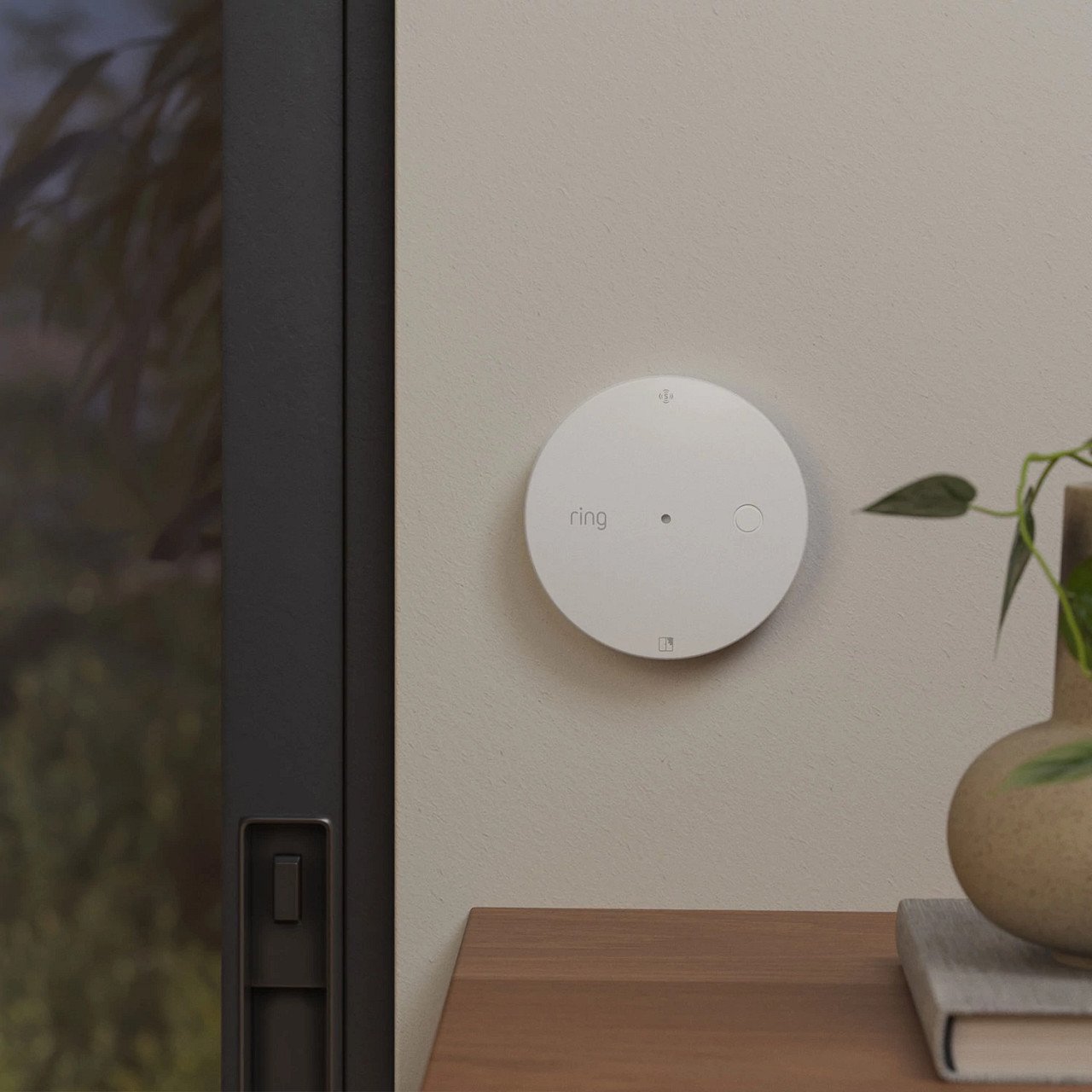 Ring Alarm Base Station Mounted in Luxury Home Entryway Providing 24 Hour Battery and Cellular Backup Protection | VIP Smart Homes Seattle
