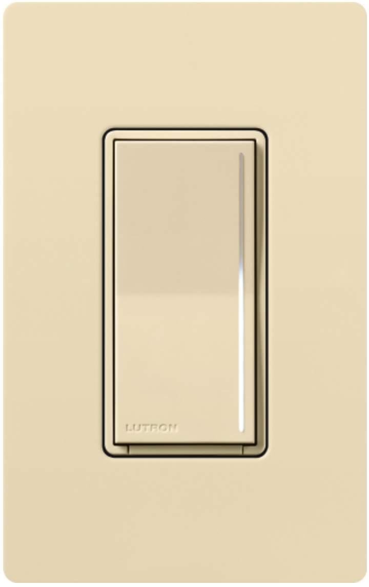 Lutron Sunnata Gloss Ivory (IV) Keypad | VIP Smart Homes Seattle