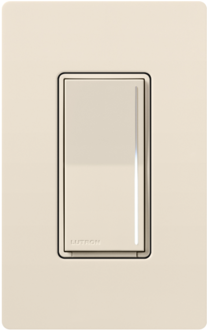 Lutron Sunnata Gloss Light Almond (LA) Keypad | VIP Smart Homes Seattle