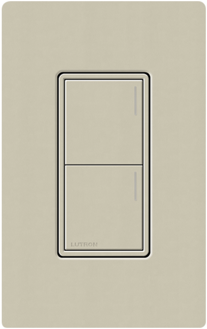 Lutron Sunnata Satin Clay (CY) Keypad | VIP Smart Homes Seattle