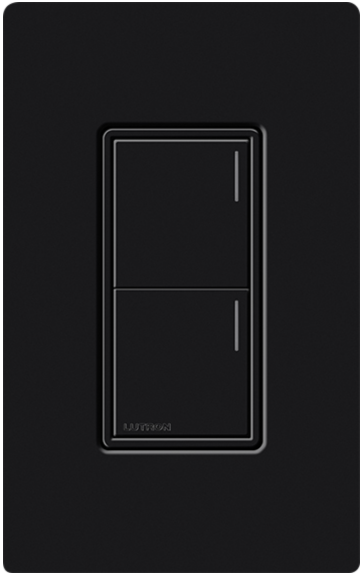 Lutron Sunnata Gloss Black (BL) Keypad | VIP Smart Homes Seattle