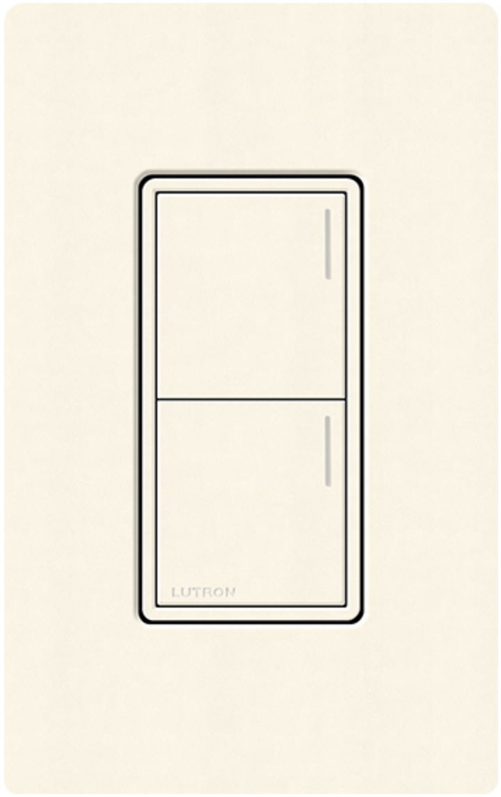 Lutron Sunnata Satin Biscuit (BI) Keypad | VIP Smart Homes Seattle