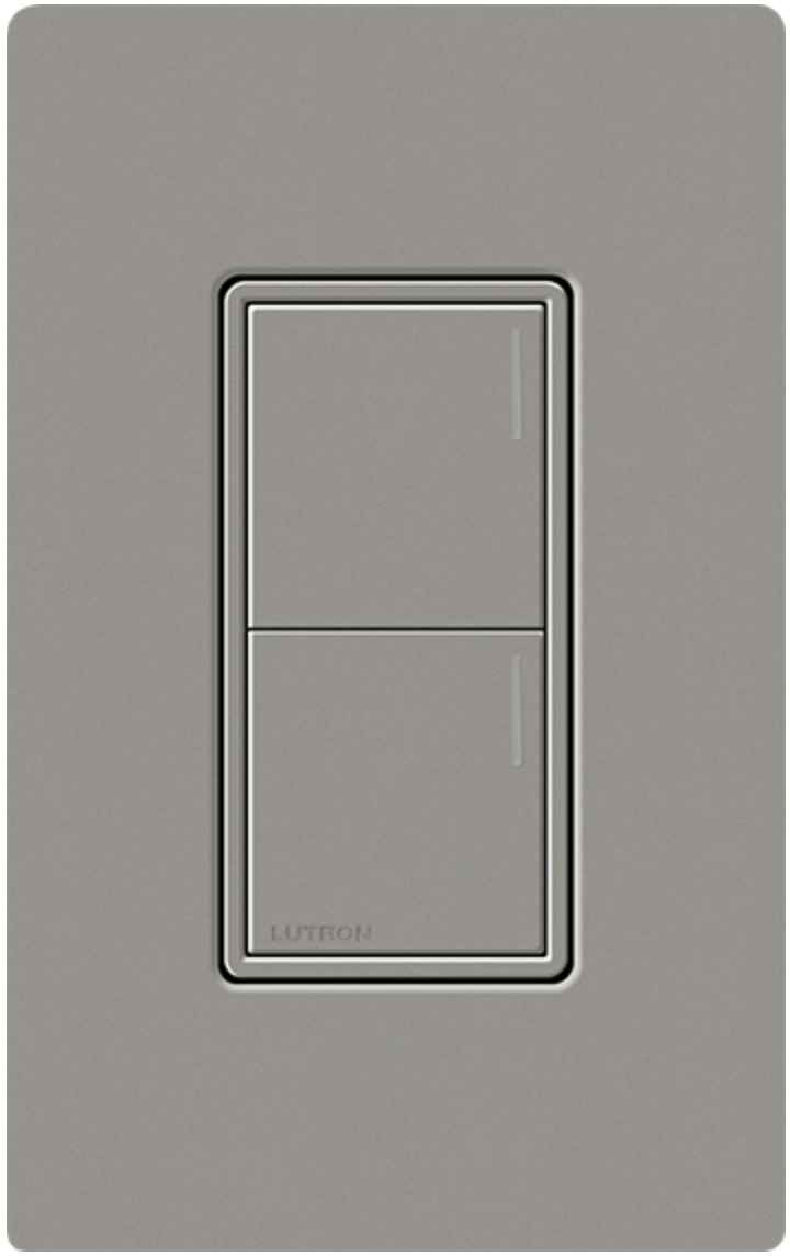 Lutron Sunnata Satin Cobblestone (CS) Keypad | VIP Smart Homes Seattle