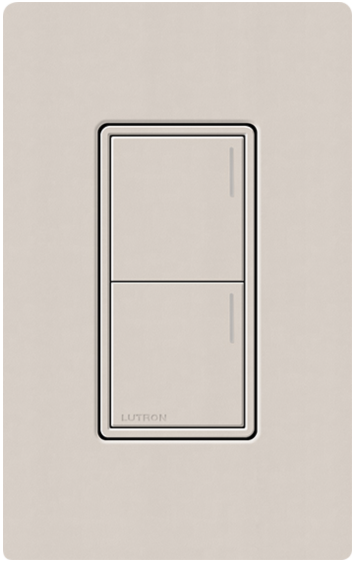 Lutron Sunnata Satin Taupe (TP) Keypad | VIP Smart Homes Seattle