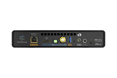 Kaleidescape Strato V 4K movie player rear panel VIP Smart Homes Seattle