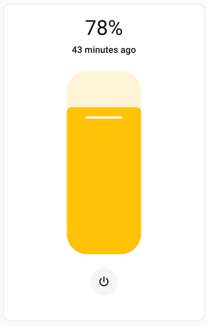 Home Assistant Light Control Card Showing Dimmer Brightness at 78 Percent | VIP Smart Homes