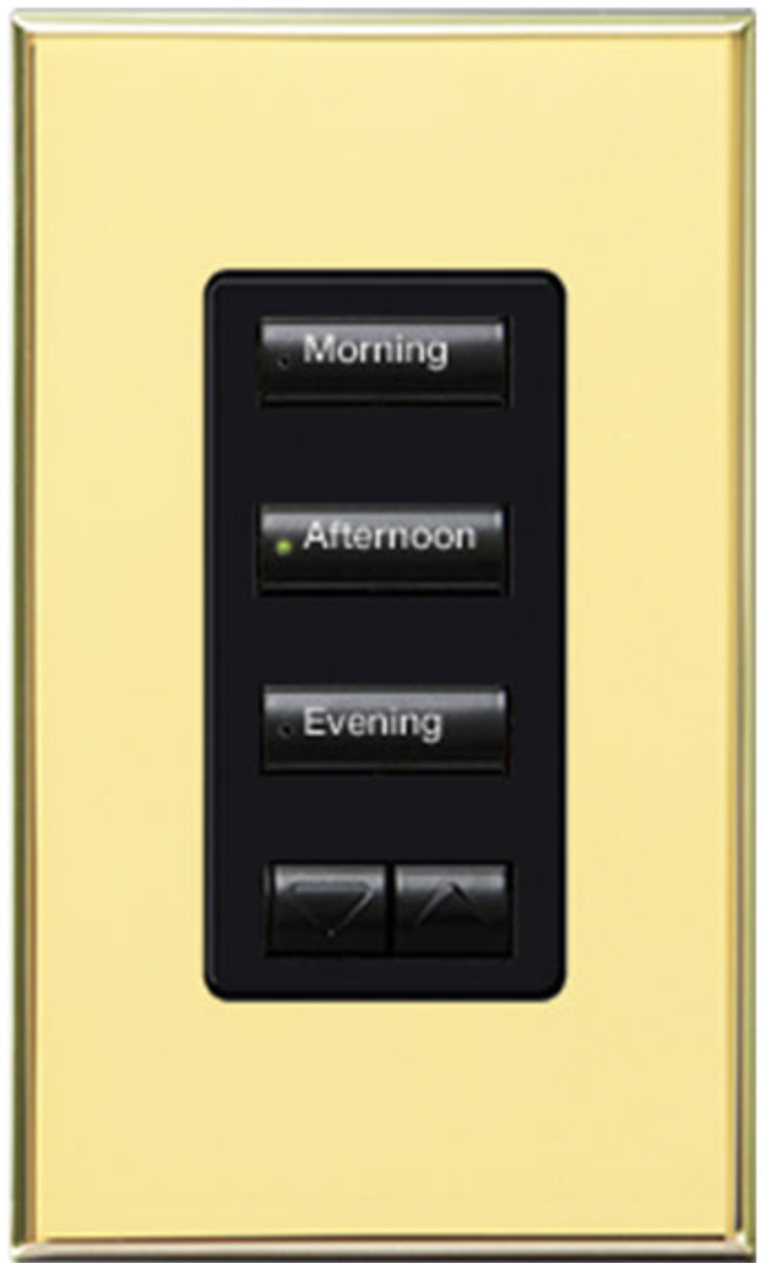 Lutron seeTouch Gold (AU) Keypad | VIP Smart Homes Seattle