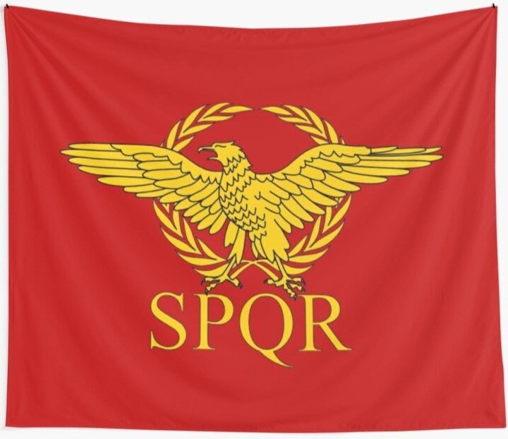 Как выглядит флаг римской Spqr перевод