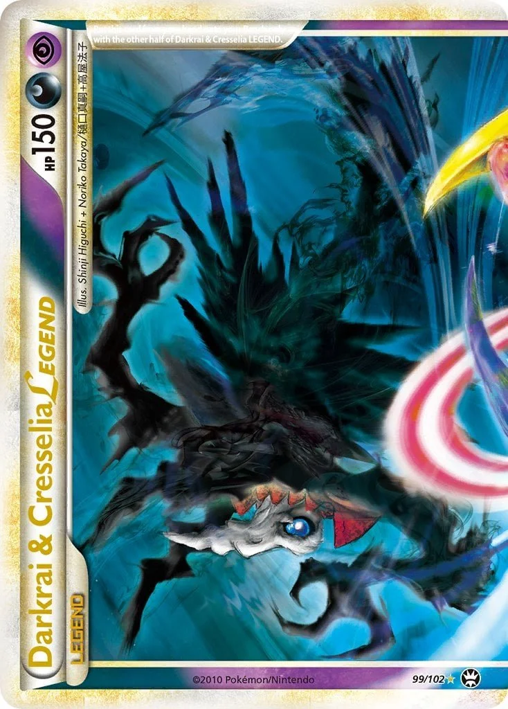 Darkrai & Cresselia LEGEND - Pokemon TCG Card